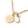 Kép 2/4 - Thomas Sabo Charm Club Connect aranyozott gravírozható charm medál - CC1271-413-39