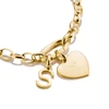 Kép 2/4 - Thomas Sabo Charm Club Connect aranyozott gravírozható szív charm medál - CC1272-413-39