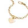 Kép 2/4 - Thomas Sabo Charm Club Connect aranyozott gravírozható nagy szív charm medál - CC1274-413-39