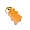 Kép 2/4 - Thomas Sabo x Haribo Charm Club Connect aranyozott narancssárga gumimaci kristályüveg charm medál -