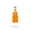 Kép 1/4 - Thomas Sabo x Haribo Charm Club Connect aranyozott narancssárga gumimaci kristályüveg charm medál -