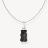 Kép 2/4 - Thomas Sabo x Haribo fekete gumimaci kristályüveg nyaklánc 45 cm - KE2209-052-11-L45