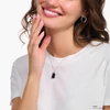 Kép 3/4 - Thomas Sabo x Haribo fekete gumimaci kristályüveg nyaklánc 45 cm - KE2209-052-11-L45