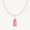 Kép 2/4 - Thomas Sabo x Haribo rózsaszín gumimaci kristályüveg nyaklánc 45 cm - KE2209-052-9-L45