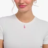 Kép 3/4 - Thomas Sabo x Haribo rózsaszín gumimaci kristályüveg nyaklánc 45 cm - KE2209-052-9-L45