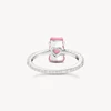 Kép 2/4 - Thomas Sabo x Haribo rózsaszín gumimaci kristályüveg gyűrű 52-es méret - TR2459-052-9-52