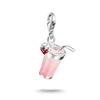 Kép 1/3 - Thomas Sabo Charm Club Rózsaszín Matcha charm - 2239-007-9