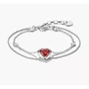 Kép 1/2 - Thomas Sabo szív karkötő 19 cm - A2222-051-10-L19