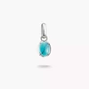 Kép 1/4 - Thomas Sabo Charm Club Connect December születéskő charm medál - CC1340-404-17
