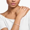 Kép 2/2 - Thomas Sabo Charming Collection rózsakvarc gyöngyökkel karkötő 17 cm - A2098-034-9-L17