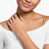 Kép 2/2 - Thomas Sabo Charming Collection színes gyöngyökkel karkötő 14 cm - A2099-350-7-L14