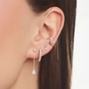 Kép 3/3 - Thomas Sabo Charming Collection fél pár fülbevaló - H2182-166-7