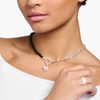 Kép 2/2 - Thomas Sabo Charming Collection ónix nyaklánc - KE2188-130-11-L45