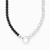 Kép 1/2 - Thomas Sabo Charming Collection ónix nyaklánc - KE2188-130-11-L45