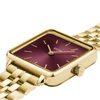 Kép 2/5 - Cluse La Tétragone Dark Cherry, Gold Colour női óra - CW10312