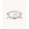 Kép 3/4 - Rosefield Oval Pearl Silver Mesh női óra - OWSMS-OV11_3I