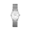 Kép 1/4 - Rosefield Oval Pearl Silver Mesh női óra - OWSMS-OV11_3I