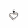 Kép 1/5 - Diana Silver ezüst szív medál - P-0083