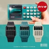 Kép 3/4 - Casio Retro Vintage Calculator unisex óra - CA-53WB-8BEF