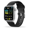 Kép 2/3 - Ice-Watch Ice Smart 2.0 Rectangular 1.96 Silver Black Medium okosóra - 022536