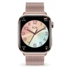 Kép 1/3 - Ice-Watch Ice Smart 2.0 Rectangular 1.96 Rose-Gold Milanese Medium okosóra - 024562