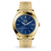 Kép 1/4 - Ice-Watch Ice Steel Solar Power Gold Blue Medium unisex óra - 023798