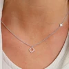 Kép 2/2 - NANA KAY silver trends ezüst nyakék - ST1675