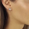 Kép 3/3 - NANA KAY silver trends ezüst szív fülbevaló - ST713