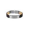 Kép 1/3 - AZE Iron Jamesk Black karkötő 19,5-22,5 cm - AZ-BL016-A-225