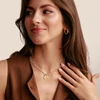 Kép 3/4 - Thomas Sabo Charm Club Connect "K" betű charm medál - CC1217-001-21