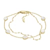 Kép 1/3 - Fossil Merrit Teardrop női karkötő 19 cm - JF04317710