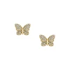 Kép 1/3 - Fossil Sutton Butterfly női fülbevaló - JF04922710