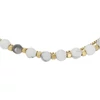 Kép 3/5 - Fossil All Stacked Up Howlite női karkötő - JF04443710