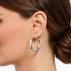 Kép 2/2 - Thomas Sabo közepes karika fülbevaló - CR640-001-21