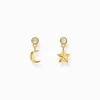 Kép 1/3 - Thomas Sabo Nap és Hold fülbevaló - H2293-414-14