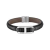 Kép 1/2 - Boss Kode férfi karkötő 19 cm - HBJ1580783M