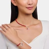 Kép 2/2 - Thomas Sabo Charm Club vörös rózsa charm - 2072-664-10