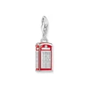 Kép 1/2 - Thomas Sabo Charm Club London telefonfülke charm - 2120-041-10