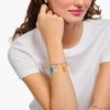 Kép 4/4 - Thomas Sabo x Haribo narancssárga gumimaci kristályüveg charm medál - 2185-017-8