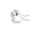 Kép 2/3 - Thomas Sabo Peanuts Snoopy és Woodstock nyaklánc - KE2345-565-7-L50