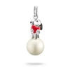 Kép 1/3 - Thomas Sabo Peanuts Snoopy gyöngy szívvel medál - PE991-664-14