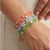 Kép 3/4 - Coeur De Lion Joyful Colours Flex gold-green karkötő - 4460/30-0516