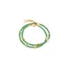 Kép 1/4 - Coeur De Lion Joyful Colours Flex gold-green karkötő - 4460/30-0516