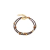 Kép 1/4 - Coeur De Lion Joyful Colours Flex gold-brown karkötő - 4460/30-1116