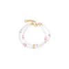 Kép 1/4 - Coeur De Lion Joyful Colours Flex gold-pink karkötő - 4460/30-1916