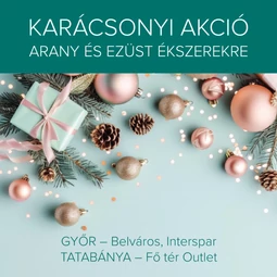 Karácsonyi ajánlatunk egyes üzleteinkben