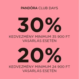 Tavaszi Pandora ajánlatunk