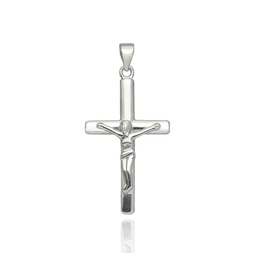 Ezüst kereszt medál - 09137-16