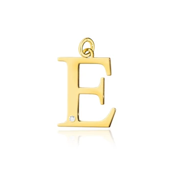Arany "E" betű medál - Z069-Z-585-B0.005-E