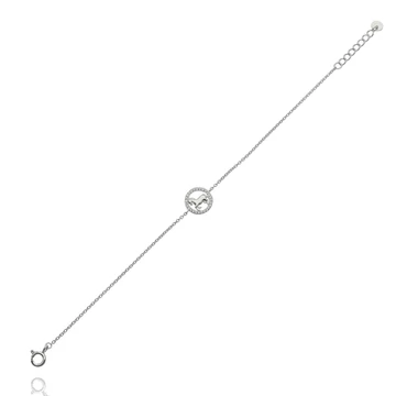 Ezüst ló karlánc 20 cm - 07118-164